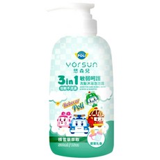 博寶兒 POLI 三合一泡泡露 (寶寶乳香), 1瓶, 500ml