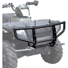 폴라리스 스포츠맨 450 500 600 700 800 2005200 액세서리 경량 바 브래킷이 있는 튼튼한 복합 브러시 가드 블랙 범퍼 프로텍터 포키아투 전면