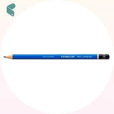 SCS 스테들러 마스 루모그래프 제도 연필 100 3B 12개 미술 스케치 드로잉 전문가 제도용품