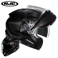 HJC 홍진헬멧 F100 카본 시스템 오픈 풀페이스 오토바이헬멧, 유광 카본