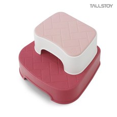 톨스토이 허밍 2단 유아 디딤대, 1세트, 와인