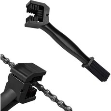 유픽지 PCS 자전거 또는 오토바이 체인 와셔 청소 이중 끝 브러시 블랙 내구성 모터 기어 사각 범용 도구블랙PCS, Black/1PCS