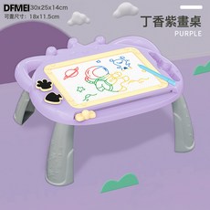 QRU 嬰幼兒磁性塗鴉板寶寶畫板可消除兒童磁力寫字板玩具32歲, 1個, 電商盒