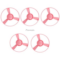 트레조 고양이 인터랙티브 발사 훈련 새끼 고양이용 미니 플라잉 디스크 슈팅 건 추격 게임 애완동물 용품, 5PCS Discs