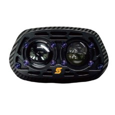 SLO 偉士牌衝刺魔眼大燈 vespa sprint 魔眼大燈 LED魚眼大燈 衝刺改裝 血輪眼大燈, 衝刺魔眼大燈/組, 1套