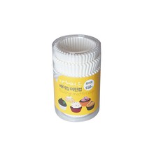 자연에서 온 베이킹 머핀컵 (150매) 컬러5종, 화이트 150매, 1개