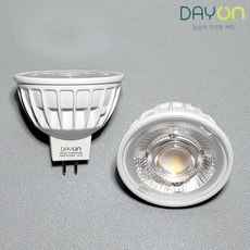 데이온 LED MR16 12V 8W 할로겐램프, 주백색, 1개
