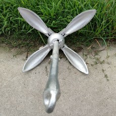 12 시트 50 슬리브 12MM 35mm 10 팽창 더블 M16 낚시배 앵커 15, 4kg 보트 닻 끈 안 보내기, 4kg