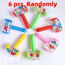 풍선 망치 벨 귀여운 만화 블 파티 수영장, 1개, 1. 6pcs