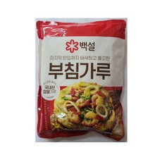 CJ제일제당 백설 부침가루 500g x10개, 10개
