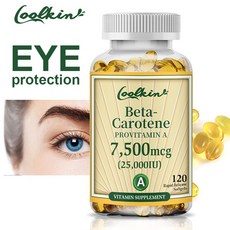 Coolkin 複方葉黃素維生素A 7 500mcg 視力保健軟膠囊, 60組