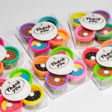 어린이집 생일 답례품 플레이도우 구디백 5개 유치원 단체선물, 1세트, 혼합색상