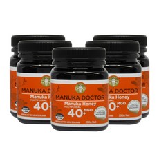 마누카닥터 마누카꿀 멀티플로랄 40+ MGO Manuka Doctor Manuka Honey Multifloral, 250g, 5개