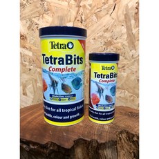 大洲水族 Tetra Bits 熱帶魚顆粒飼料 七彩神仙慈鯛金魚TB飼料 緩沉增艷揚色飼料 德彩, 1個, 100ml