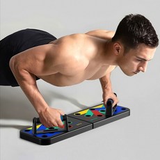 실내운동 푸시업바 팔굽혀펴기 맨몸 근육운동 휴대용, 상세페이지 참조, 고급형