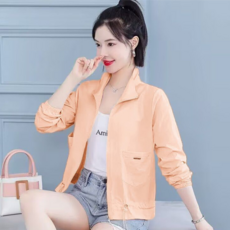 TIRA 여성 경량 자외선 차단 점퍼 썸머 아웃도어 바람막이 심플 디자인 캐주얼 자켓