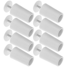 8pcs 흰색 롤러 셔터 블라인드 스톱 패스너 버퍼 부품
