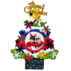 클레이 만들기대장 트리액자 만들기, 본상품