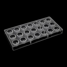 1 PC 폴리 카보네이트 다이아몬드 모양 DIY 초콜릿 곰팡이 아이스 큐브 젤리 제조 금형, 1개
