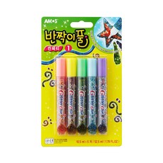 아모스 반짝이 풀 1 컨페티, 30개