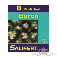 Salifert 沙利法 Boron 硼水質測試劑 珊瑚 海水缸 荷蘭品牌, 1個