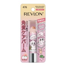 REVLON KISS 砂糖磨砂唇膏 唇部去角質 數量限定, 1個, 476 Esther Bunny桃子