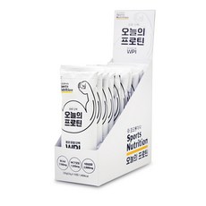 코오롱제약 휴대용 프로틴 오늘의프로틴 30개 WPI 웨이 프로틴 파우더 보충제