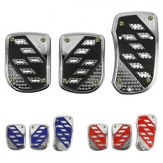 엑셀레이터패드 자동차 메탈 튜닝페달 스틱 클러치 브레이크 악셀 3P 79000EA 1EA, 블랙