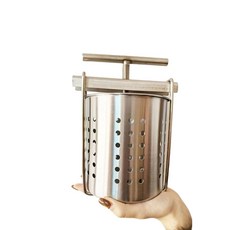 착유기 벌꿀 소형 참기름기계 프레스 필터 압착기 채유기 채밀기 1.5L 스테인리스 소형 착즙기 1개, 1.5리터 스테인리스 소형