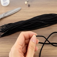 행복득템 고급철끈 60cm MW-616 검정서류끈