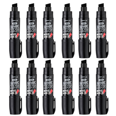 라인플러스 굵은매직 점보사이즈 매직킹 10mm 1타(12자루) 블랙, 1개