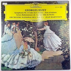 BIZET 비제 교향곡 제1번 & 자화상/ 장 마르티농/ 자켓NM/ 음반새것MT/ LP 초음파세척
