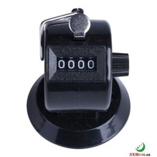 小邑的家 底座型 機械計數器 手動計數器, 黑色, 1個