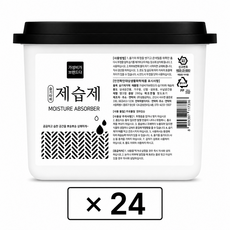 습기타파 대용량 제습제 570ml x 24개 (최신제조 옷장 신발장 선반 서랍장 화장실 습기제거)