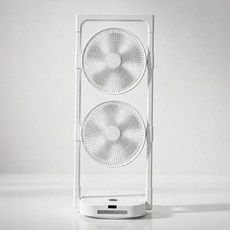 한일 무선 BLDC 무소음 가정용 리모컨 폴딩팬 듀얼헤드 선풍기, duoair