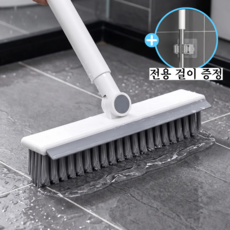 산컴퍼니 틈새청소끝판 V자 바닥 화장실 욕실 물기제거 청소솔, 1개, 화이트