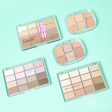 wakemake 全7色 6色眼頰盤 全24色 16色眼影盤 眼影筆 唇彩調色盤 oliveyoung 韓國代購, 1件, 12色眼影盤, 04