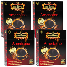 베트남 KING COFFEE 프리미엄 인스턴트 아메리카노, 4개, 15개입, 1g