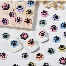 고양이 발바닥파츠 2번(25개입) 키치네일파츠, A-67/고양이 발바닥파츠 2번(25개입)