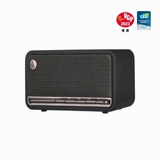 EDIFIER 漫步者 MP230 復古藍牙喇叭 AUX/microSD支援 經典設計, 黑色