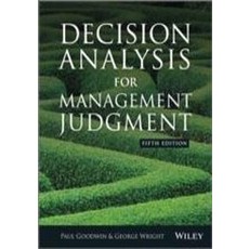 Decision Analysis for Management Judgement, Wiley