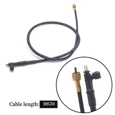 오토바이 계기판 스쿠터 속도계 케이블 GY6 CG 50 150cc 모페드 라인 미터링 톱니 주행 거리 기어, 07 Type B -98cm