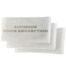 Green Piece 냄새 제거를 위한 활성탄 에어 필터미국 제조 - ITouchless 쓰레기통과 호환 3팩 - iTouchless 제작 아님 - 프리미엄 냄새 흡수 필터 G, Pack of 3