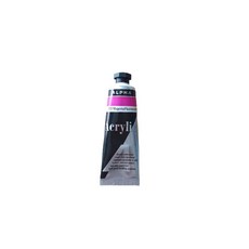 미술용 아크릴칼라물감 2시리즈 50ml 낱색 1개 알파색채, 983번 마젠타플로어센트