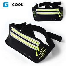 GOON 스포츠 러닝 허리 크로스백 GSB-8000, 상세 설명 참조, 1개