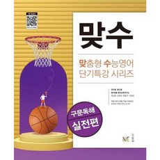 가을책방 NE 맞수 구문독해 실전편, 엔이능률, NE능률수학교육연구소, 9791125334736