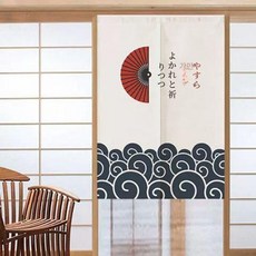 일본식 주방 커튼 바란스 가림막 이자카야 주방커튼 횟집