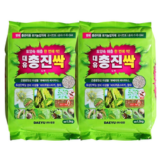 대유 총진싹 입제 1.5kg 친환경 유기농업자재 토양 병해충 관리제, 2개