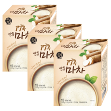 송원 우리차 17곡물 안동마차 스틱, 15g, 15개입, 3개
