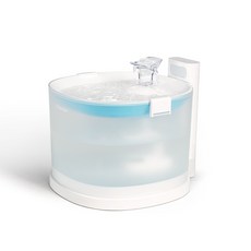 【日本Cheerble 七布】無泵寵物飲水機 E1 (插電款) 磁力供水 全球首創 2025新上市, 透明, 1個